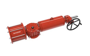 Неуспешно затваряне на пневматичен задвижващ механизъм Scotch Yoke